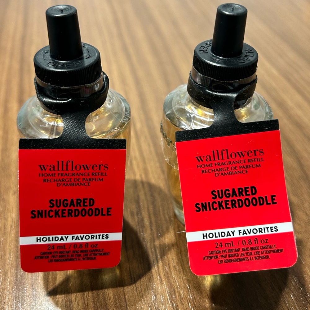 2 Bath & Body Works Sugared Snickerdoodle Wallflower